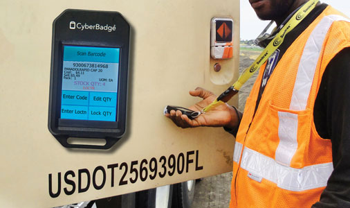 CyberBadge<sup>®</sup> – Portable Barcode Scanner and RFID Reader Videx CyberBadge